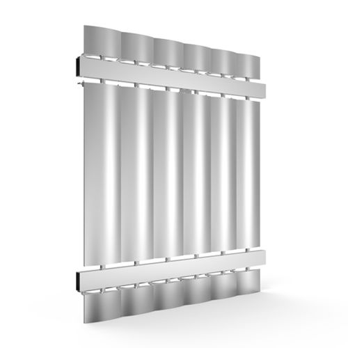 Brise-soleil en aluminium - VB-V-240-ND-00 - MLL-HAMBURG® - pour façade / pour toiture / pour fenêtre