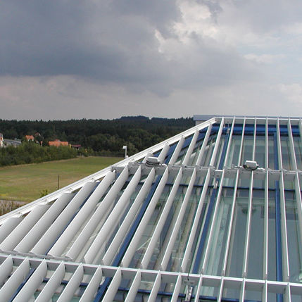 Brise-soleil en aluminium - HB-H-200-ND-00 - MLL-HAMBURG® - pour façade / pour toiture / pour fenêtre