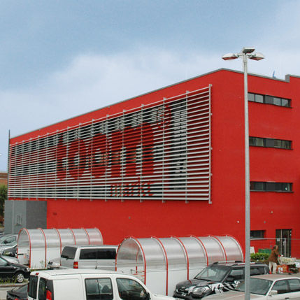 Brise-soleil en aluminium - VS-H-300-SD - MLL-HAMBURG® - pour façade / vertical / rigide