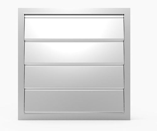 Clapet de ventilation en aluminium - 552C - MLL-HAMBURG® - pour bâtiment / pour décharge de pression