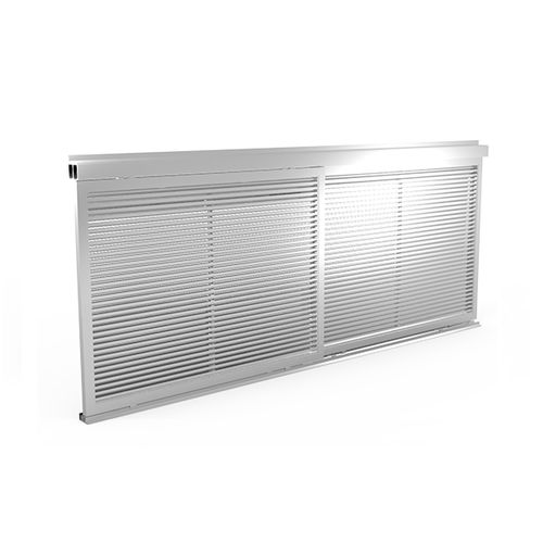 Volet coulissant - VS-H-511-SL - MLL-HAMBURG® - en aluminium / laqué / coloré
