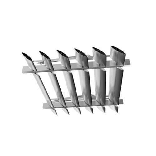 Brise-soleil en aluminium - HB-H-240-ND-00 - MLL-HAMBURG® - vertical / horizontal / orientable