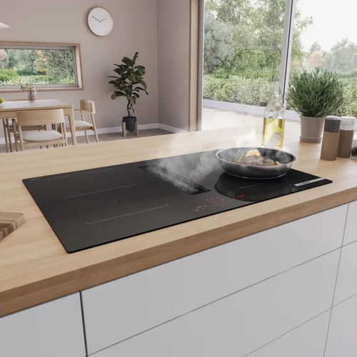 Table de cuisson à induction - PXX875D67E - BOSCH - 4 foyers / encastrable / avec commandes tactiles