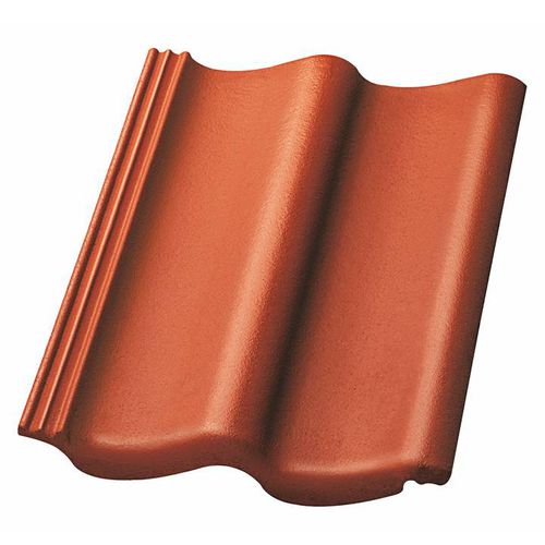 Tuile à emboitement - S-TILE : TOP 2000 S - Dachziegelwerke Nelskamp - en béton / colorée