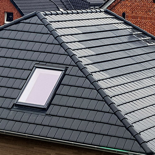 Toiture en pente - G10 S PV - Dachziegelwerke Nelskamp - en béton / aspect tuile / aspect ardoise