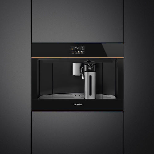 Machine à café expresso - CMS4604NR - SMEG - combinée / automatique / à 1 groupe