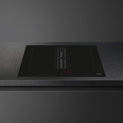 Table de cuisson à induction - HOBD472D2 - SMEG - 4 foyers / encastrable / avec commandes tactiles