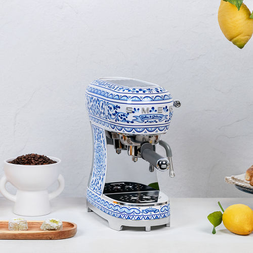 Machine à café expresso - ECF02DGBEU - SMEG - à filtre / à dosettes / manuelle