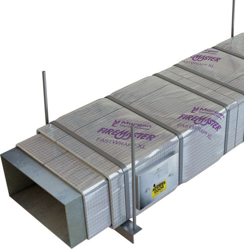 Isolant thermique - FastWrap XL Duct Wrap - Morgan Advanced Materials - pour intérieur / pour conduit