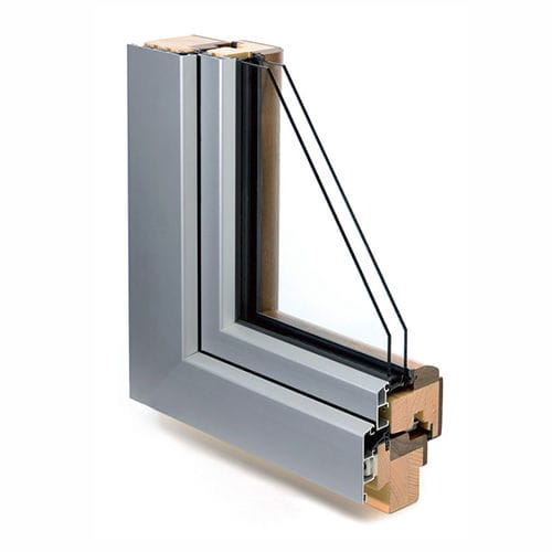 Fenêtre en bois - MIRA 67 / 78 - Rauh SR Fensterbau - en aluminium / à guillotine / à double vitrage