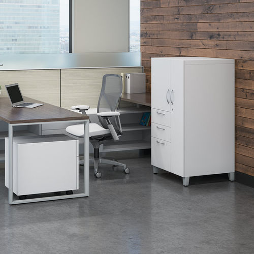 Armoire de classement basse - ALIGN - Allsteel - haute / en métal / stratifiée