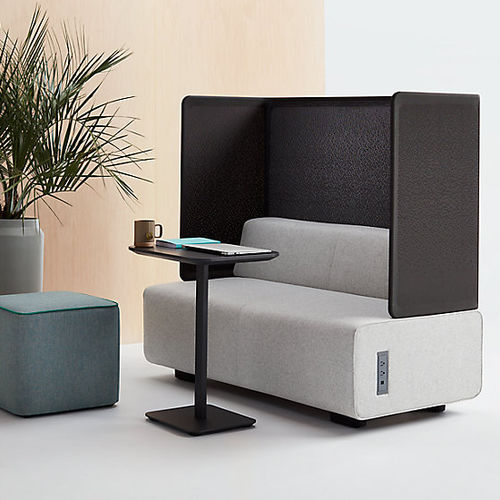 Canapé modulable - RECHARGE - Allsteel - contemporain / en tissu / de concentration
