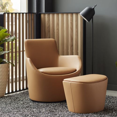 Fauteuil de bureau contemporain - RETREAT - Allsteel - en tissu / en cuir / à dossier haut