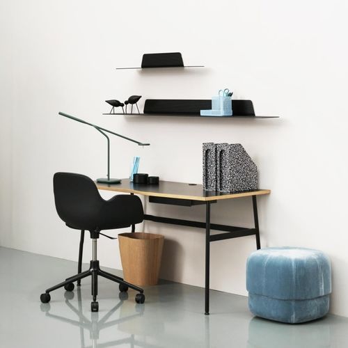 Bureau sur pied - JOURNAL - Allsteel - contemporain / en MDF / droit