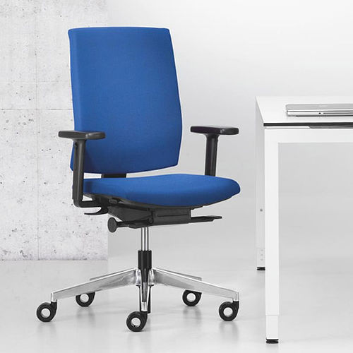 Fauteuil de bureau contemporain - KYRA - girsberger - en tissu / tapissé / à hauteur réglable