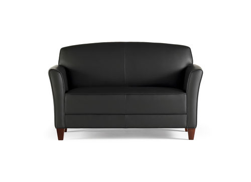Canapé contemporain - DEBONAIR - Gunlocke - en tissu / en cuir / avec coussin amovible