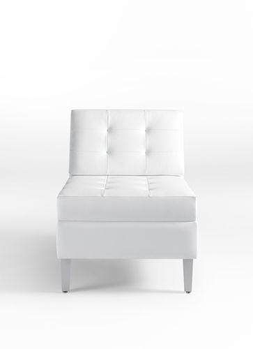 Chauffeuse contemporaine - CIJI - Gunlocke - en cuir / en tissu / professionnelle