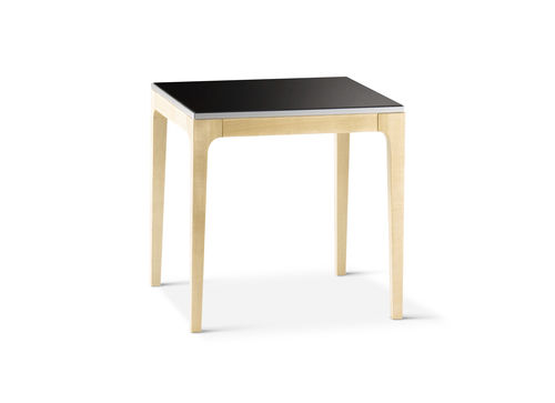 Table d'appoint contemporaine - KENNA - Gunlocke - en bois / en marbre / carrée