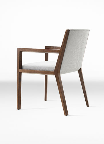 Chaise visiteur de style - SAVOR - Gunlocke - d'intérieur / en tissu / avec piètement en bois