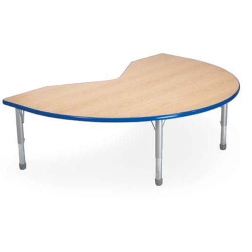 Table de travail contemporaine - HUSKY KIDNEY  - smith system - en stratifié / à hauteur réglable / pour école