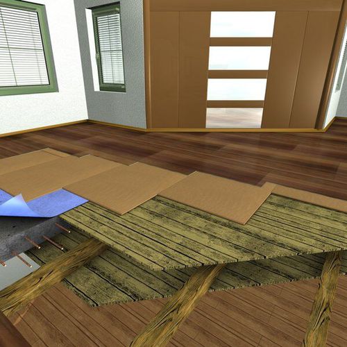 Isolant thermique - Udi STEP® - UNGER-DIFFUTHERM GmbH  - acoustique / en fibre de bois / en panneaux