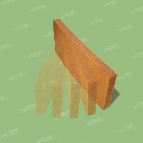 Isolant thermo-acoustique - UdiFLEX&reg; - UNGER-DIFFUTHERM GmbH  - en fibre de bois / en panneaux / pour intérieur