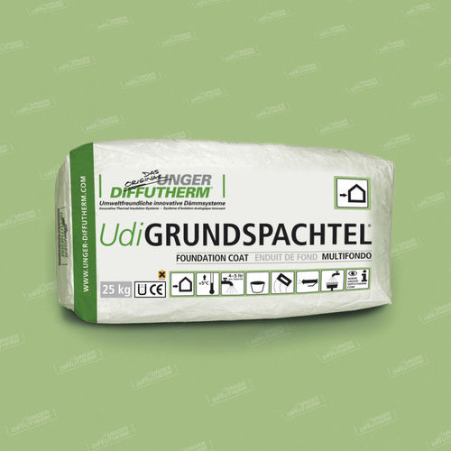 Mortier-colle adhésif - UdiFOUNDATION COAT® - UNGER-DIFFUTHERM GmbH  - imperméable / de masticage / pour panneaux d'isolation