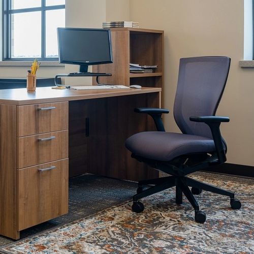 Chaise de bureau contemporaine - ALTUS - KI - d'intérieur / en tissu / en cuir
