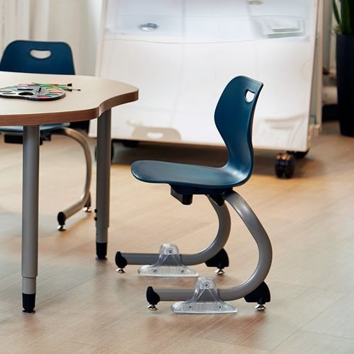Chaise contemporaine - INTELLECT WAVE - KI - d'intérieur / en polypropylène / en chrome