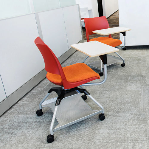 Chaise contemporaine - LEARN2 - KI - d'intérieur / en acier / en polypropylène