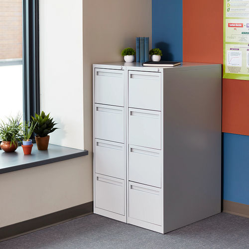 Armoire de classement basse - 700 - KI - haute / en aluminium / en nickel