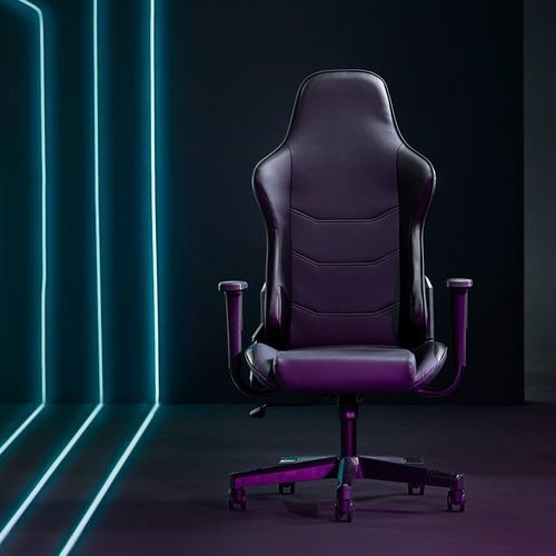Chaise contemporaine - CHEEVO ESPORTS - KI - d'intérieur / en cuir / avec piètement en plastique