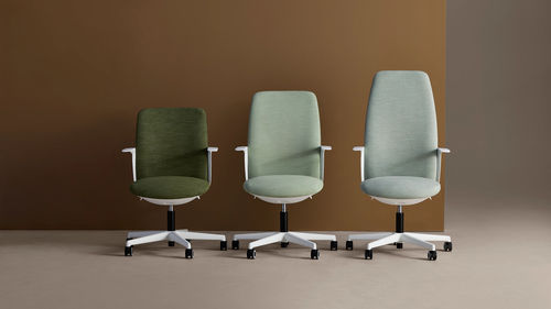 Chaise de conférence classique - Zentori™ - KI - d'intérieur / en tissu / tapissée