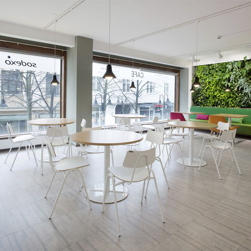 Chaise visiteur contemporaine - TUOLI 50 - ISKU - d'intérieur / en métal / en stratifié