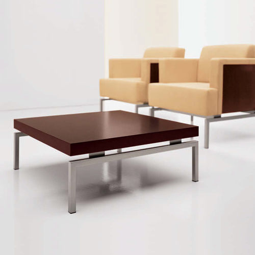 Table basse contemporaine - SUTTON - krug - en bois / en métal / rectangulaire