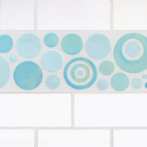 Profilé de finition en céramique - BUBBLES - Mercury Mosaics - pour carrelage