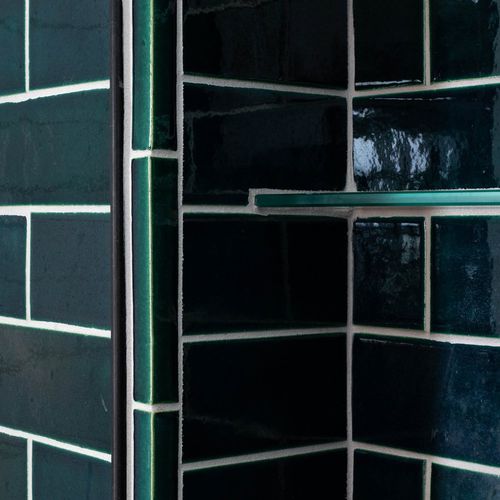 Profilé de finition en céramique - V CAP - Mercury Mosaics - pour carrelage / pour angle extérieur