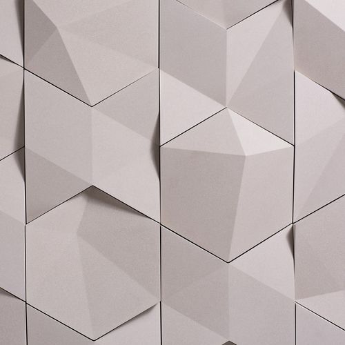 Carrelage 3D - TIBA - kaza concrete - en béton / d'intérieur / mural