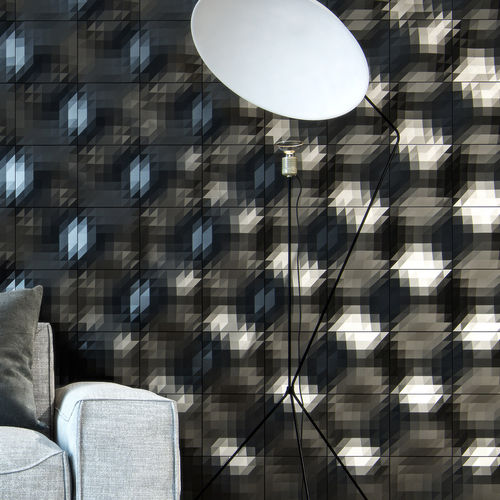 Carrelage 3D - CRISP - kaza concrete - en béton / d'intérieur / mural