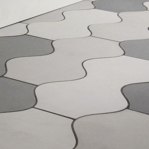 Carrelage en béton - LARILLE - kaza concrete - d'intérieur / mural / de sol