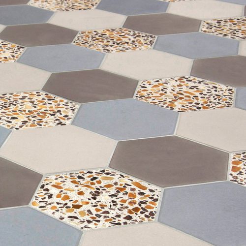 Carrelage d'intérieur - EXODYN - kaza concrete - mural / de sol / en béton