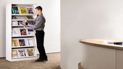 Porte-brochures en bois - BREP - MONTEL