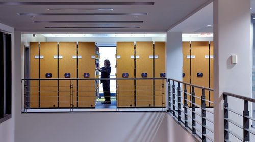 Rayonnage mobile pour bureau - SAFEAISLE - MONTEL - pour archives / électrique / en métal