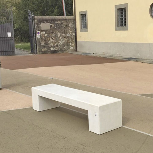 Banc public de style - ANDROMEDA - GUYON - en béton / sans dossier / sans accoudoirs