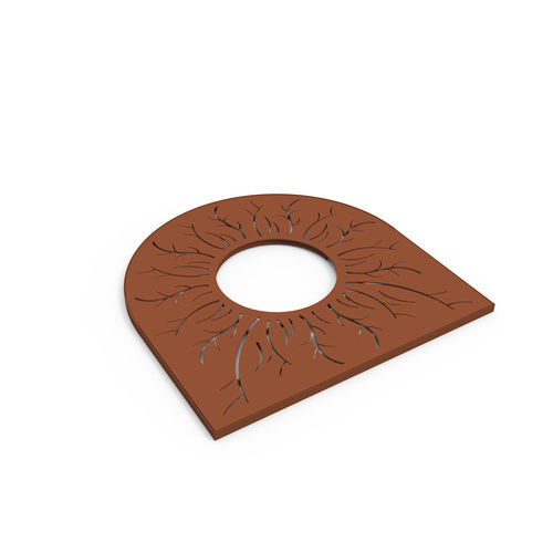 Grille d'arbre ronde - FLOREA ELLIPSE - GUYON - carrée / elliptique / en métal