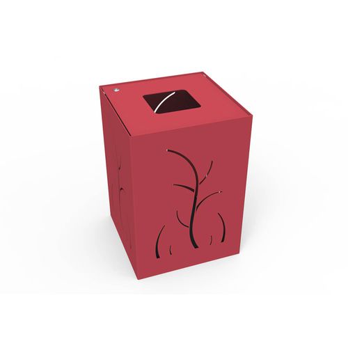 Poubelle en métal - FLOREA - GUYON - en polyester / d'extérieur / pour espace public