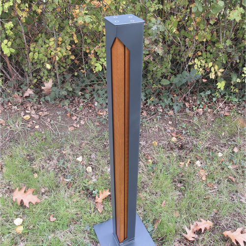 Potelet de protection - LEGNA - GUYON - amovible / en métal / en bois