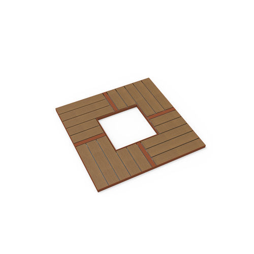 Grille d'arbre carrée - MEZZO - GUYON - en bois / en métal / découpée au laser