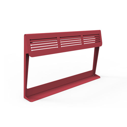 Banc public contemporain - STIL - GUYON - en métal / sans dossier / sans accoudoirs