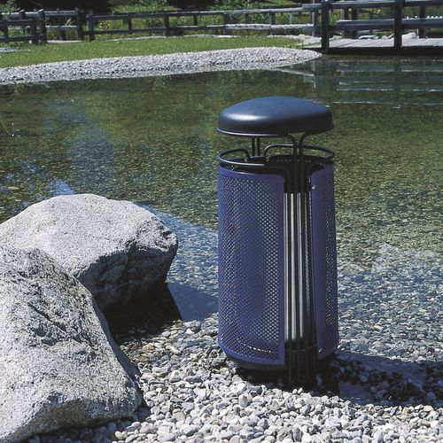 Poubelle en métal - AMBIENTE - GUYON - d'extérieur / pour espace public / simple